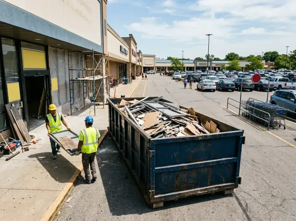 retail-store-renovation-debris-003 — frequently asked questions, Roll-off Dumpster Rentals in Avondale, AZ